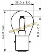 LAMPARA MEDICAL 6V 10Ah PY16-1,25 NARVA