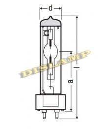 4ArXS HSD 150 W/70 Osram