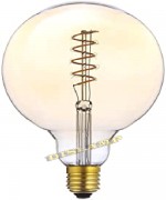 Lámpara GLOBE Ámbar LED Espiral Vertical 2200K 3W
