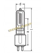 54555 120V 1000W Osram